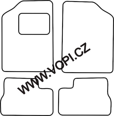 Autokoberce Lada 2105 1981 - Colorfit (2402)